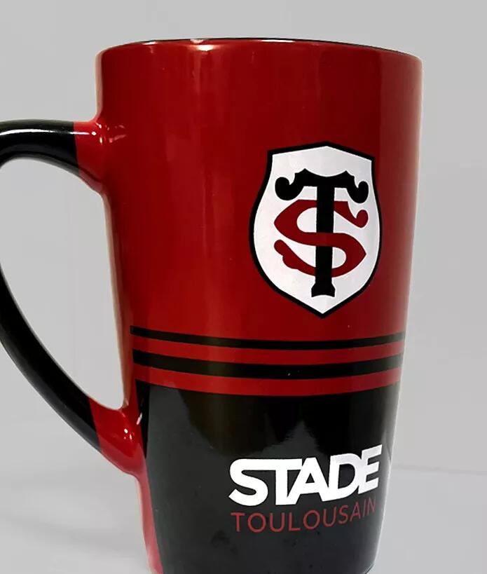 Mug Américain Stade Toulousain Rouge et noir 2/2