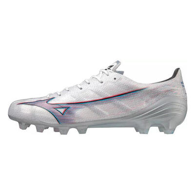 Botas De Fútbol Mizuno Alpha Elite Md Blanco Gris