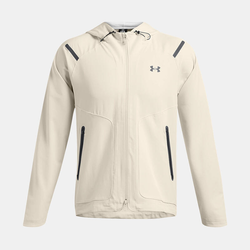 Hoodie Under Armour Heren Ua Inarrêtable Sneeuwwit