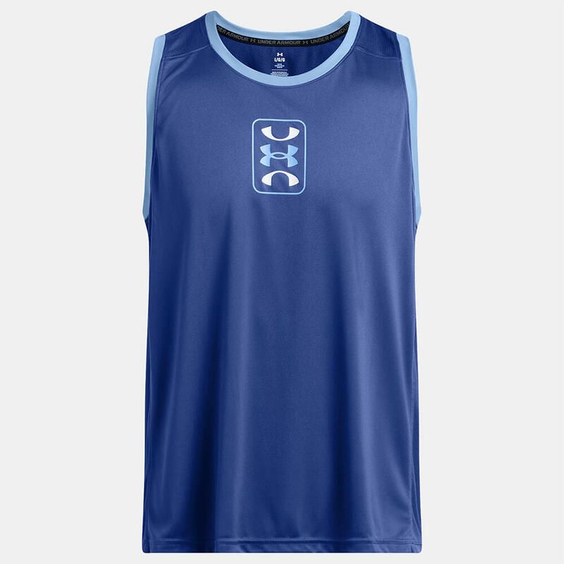 Tanktop Under Armour Blauw Ua Zone Heren