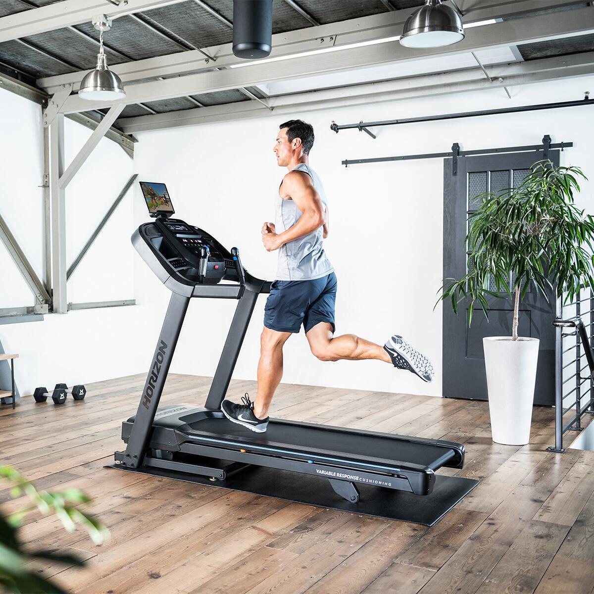 Cinta de correr plegable 7.0AT - 20 km/h, Inclinación 15% y Bluetooth FTMS 5/7