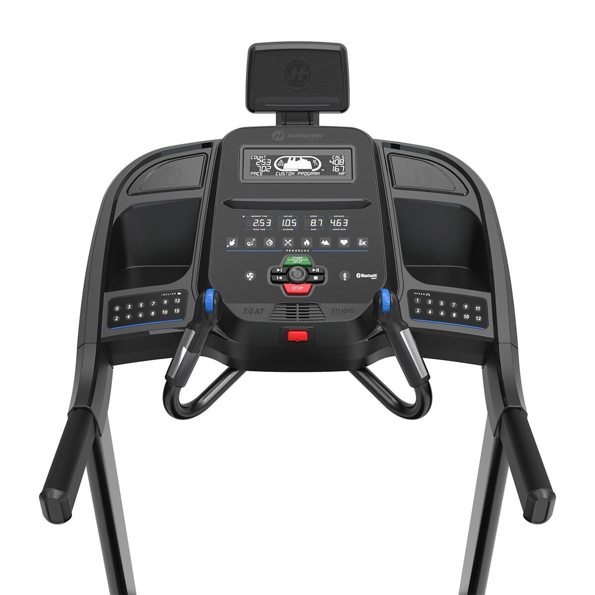 Cinta de correr plegable 7.0AT - 20 km/h, Inclinación 15% y Bluetooth FTMS 3/7
