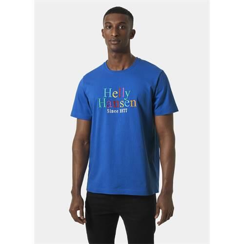 T-shirt universel hommes Helly Hansen Core Graphic 3/5