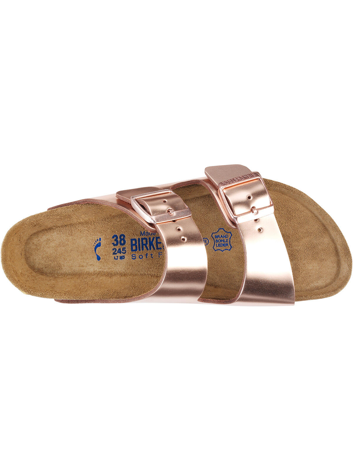 BIRKENSTOCK chaussures décontractées cuivre métallique Arizona SFB 3/5