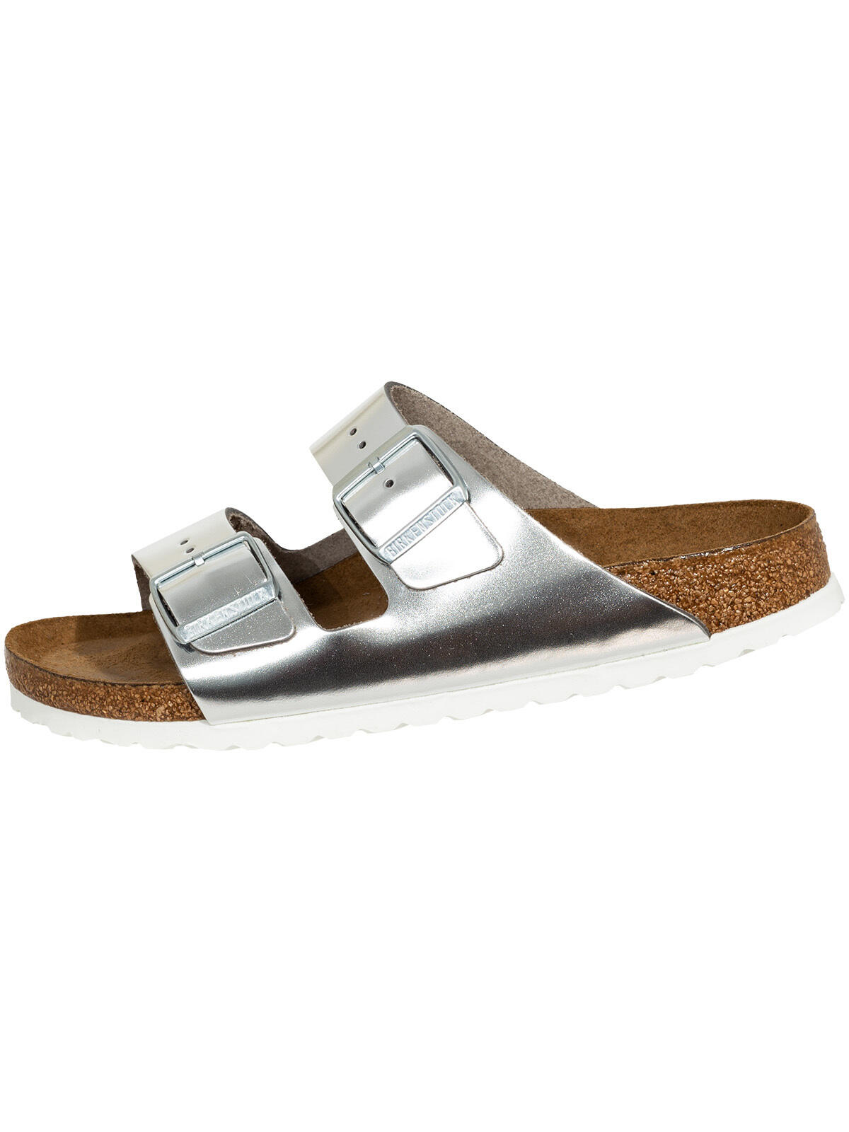 BIRKENSTOCK Sapatos casuais Birkenstock Arizona SFB prata metálica 2/7