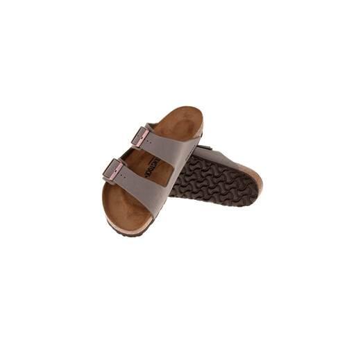 Sandale Birkenstock Arizona Normal din piele gri