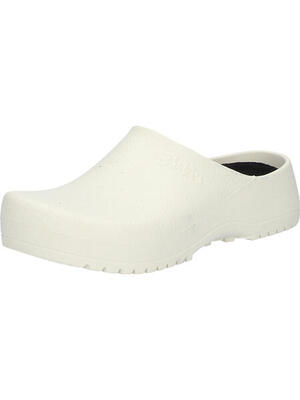 BIRKENSTOCK Gartenclogs Super-Birki weiß