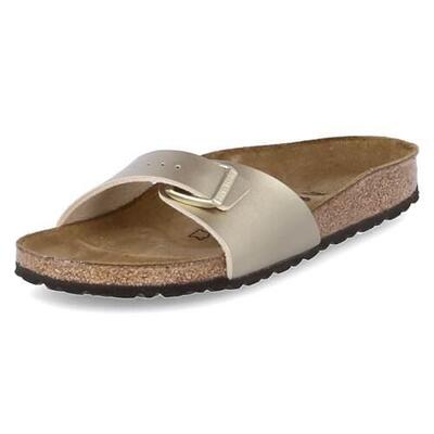 BIRKENSTOCK Sandalen Birkenstock Madrid BF gold. schmale Weite