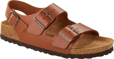 BIRKENSTOCK Sandalen Birkenstock Milano NL braun. normale Weite