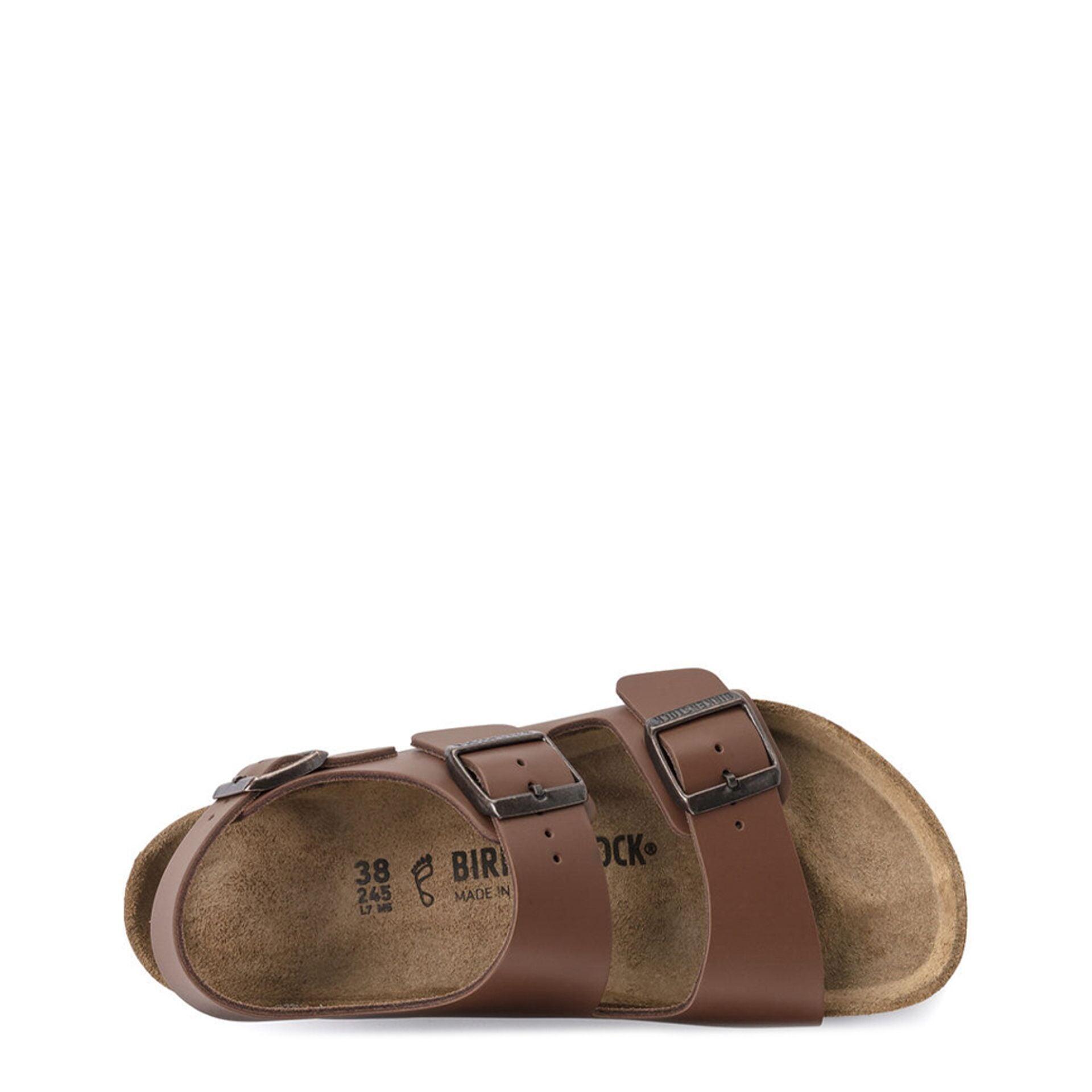 BIRKENSTOCK Sandalen Birkenstock Milano NL braun, normale Weite 3/3
