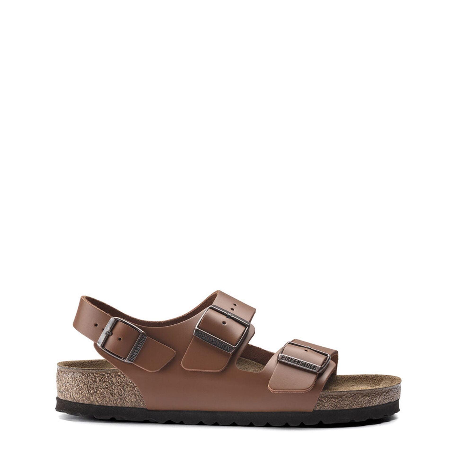 BIRKENSTOCK Sandalen Birkenstock Milano NL braun, normale Weite 1/3