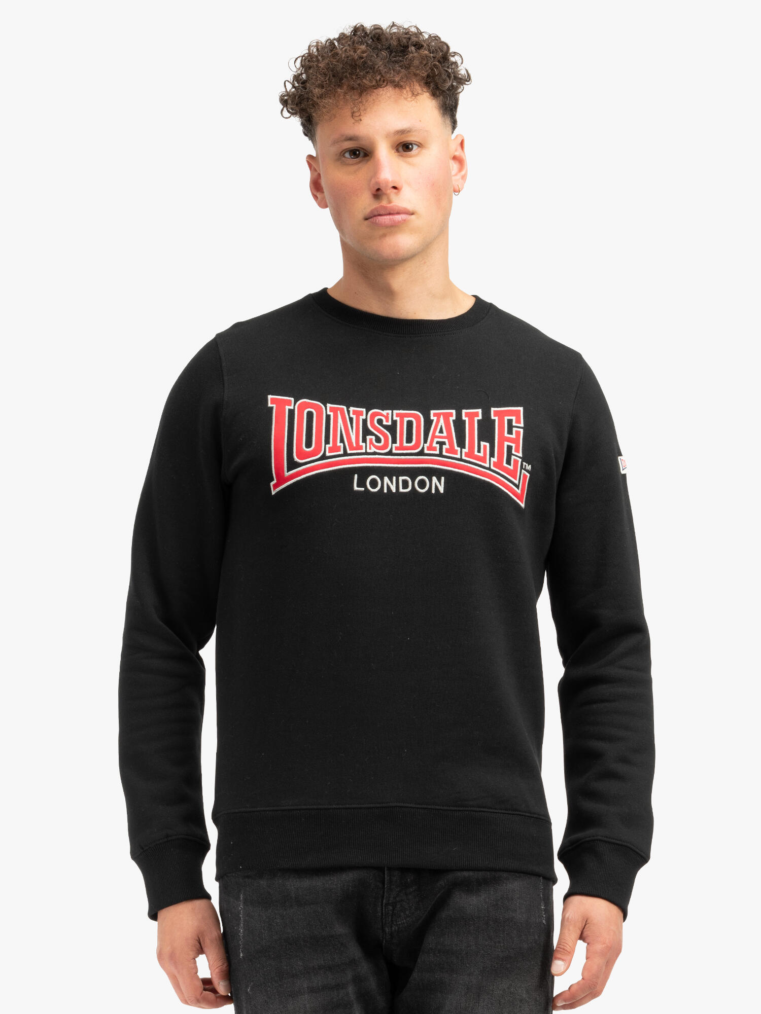 LONSDALE LONSDALE Herren Rundhals Sweatshirt schmale Passform BERGER LP181
