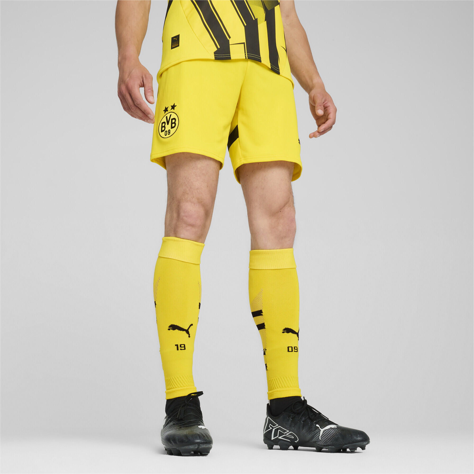 Calções 24/25 do Borussia Dortmund para homem PUMA Faster Yellow Black 2/7