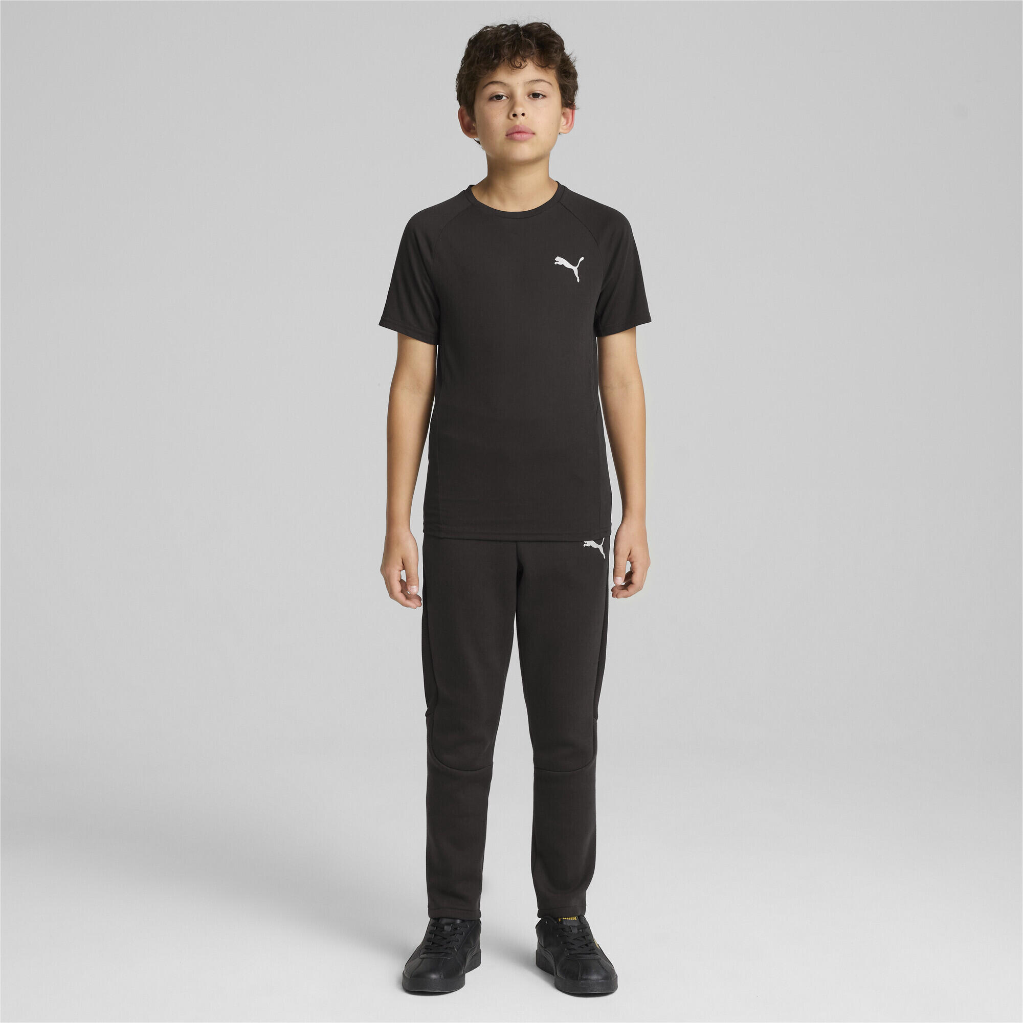 Pantalon EVOSTRIPE Enfant et Adolescent PUMA Black 2/6