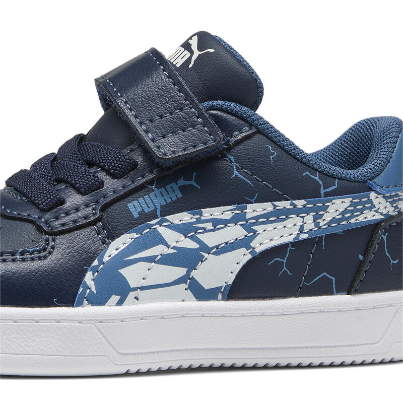 Smash 2.0 Icy Monster sneakers voor kleuters PUMA Club Navy Blue Horizon White