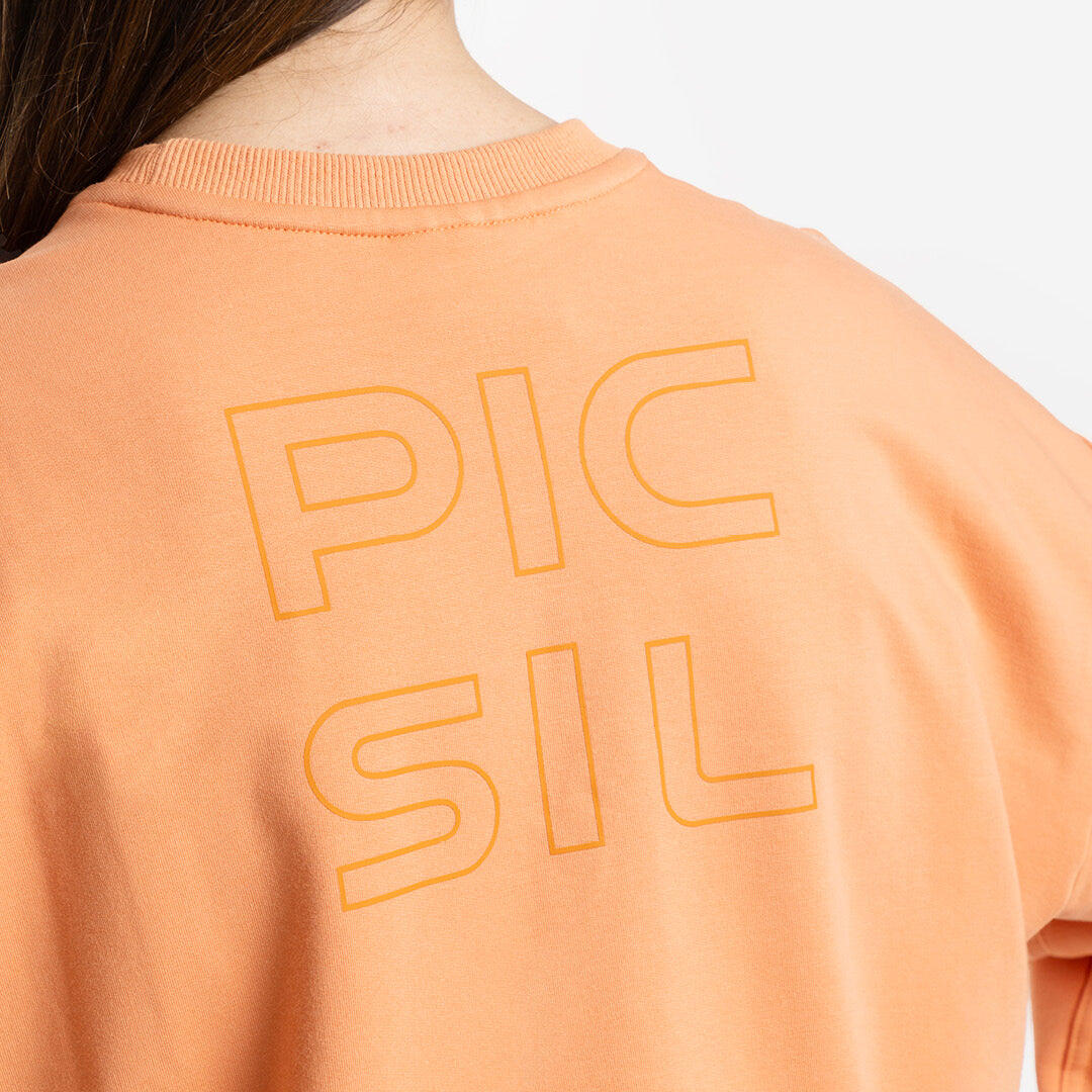Sweat-shirt Femme Crop en Jersey Stretch 4/4