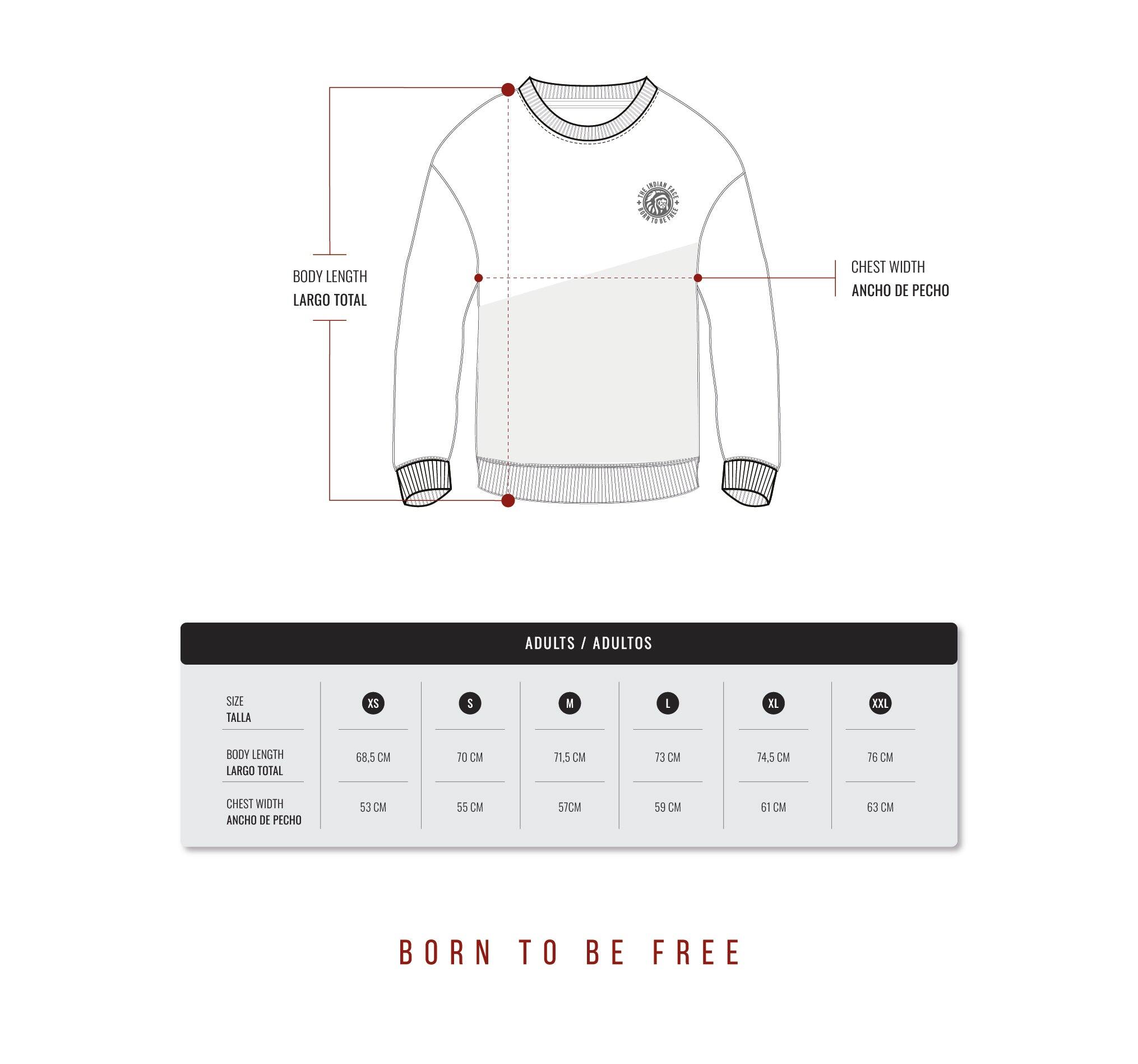 Sudadera de Fitness The Indian Face Unisex Maverick Blanco / Verde 3/5