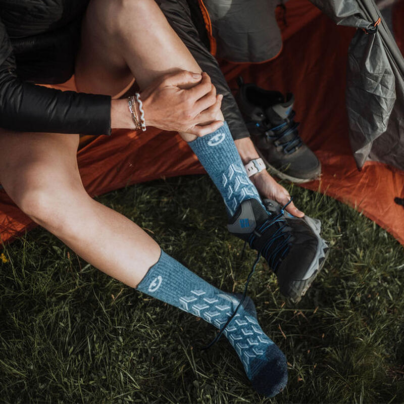 Chaussette randonnée femme, rafraîchissante pour l'été - Trekking Cool Crew Lady