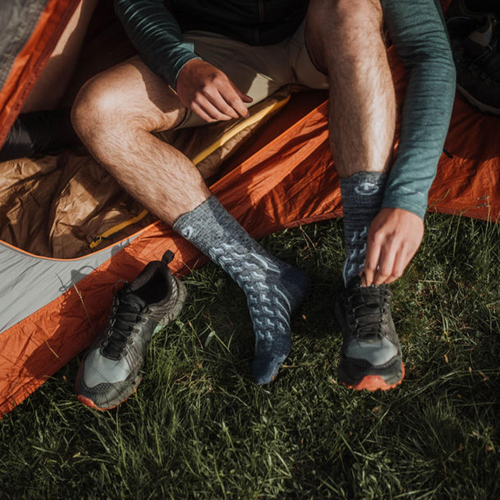 Kühlen Socken für sommerliche Wanderbedingungen - Trekking Cool Crew 4/4