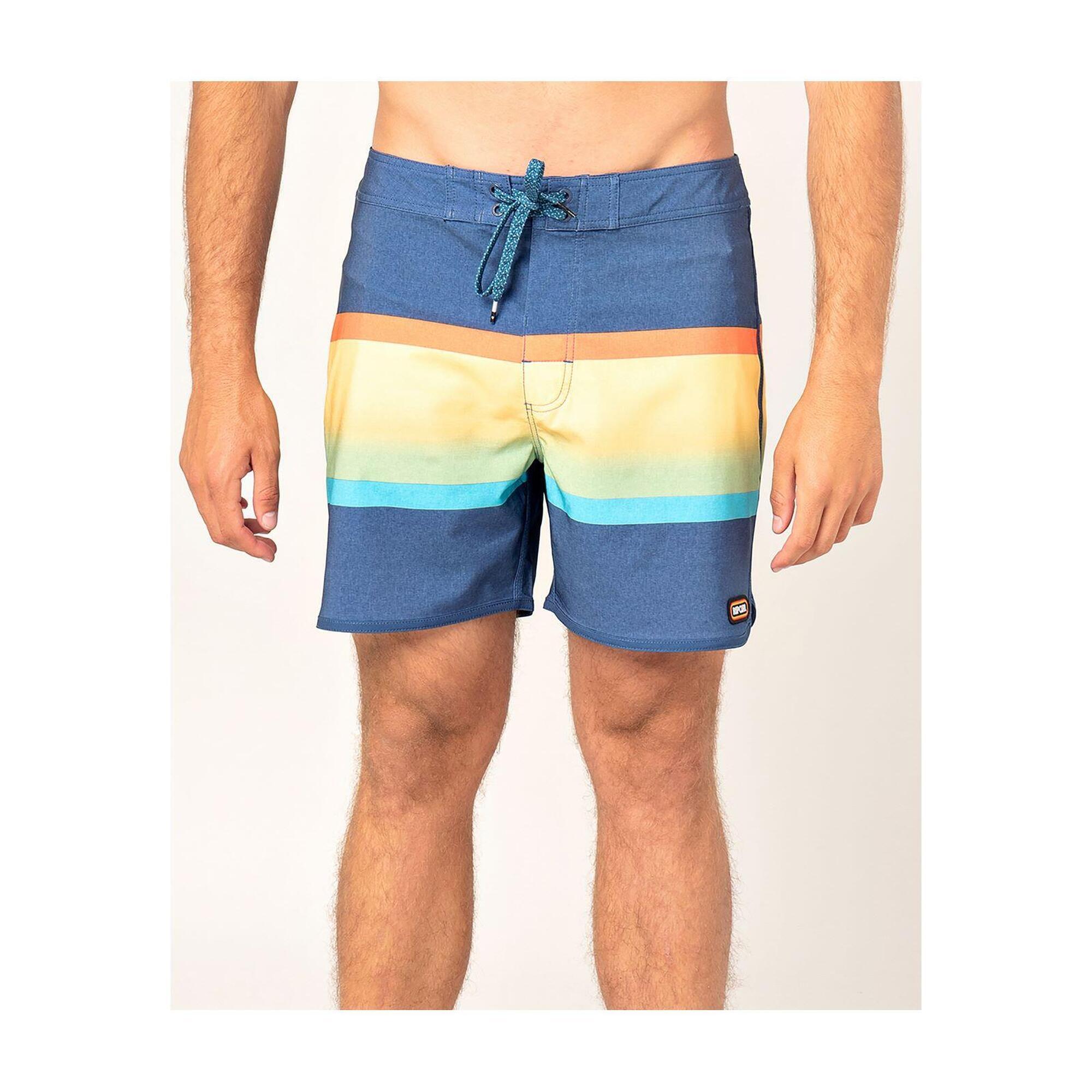Boardshorty RIP CURL MIRAGE RETRO SORBET 16'' niebiesko żółte