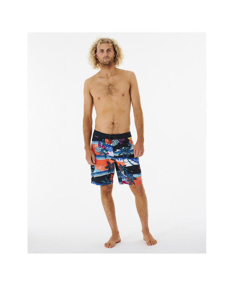 Boardshorty RIP CURL Mirage Postcards czarny