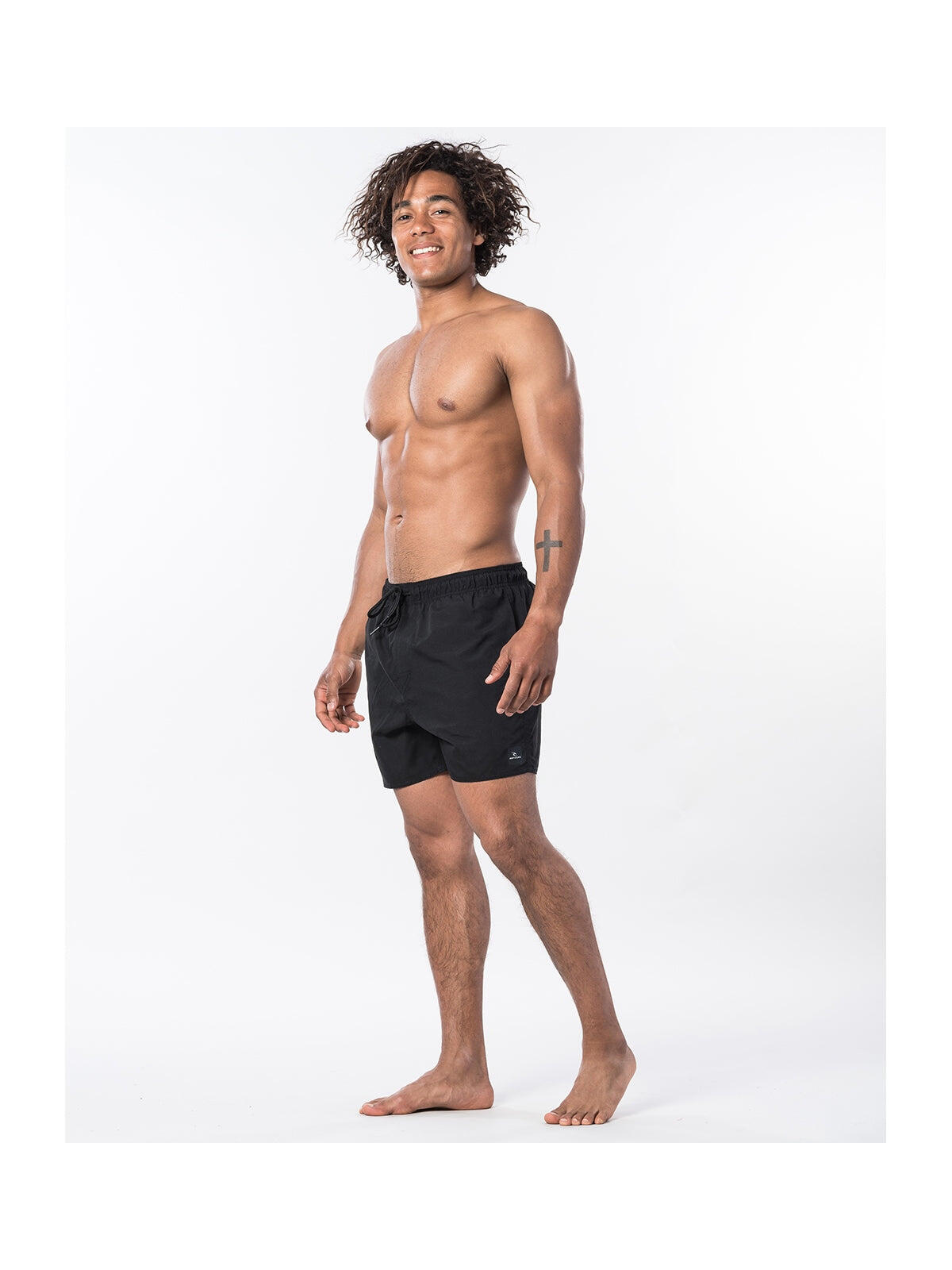 Pantalon corto de la marca Rip curl OFFSET VOLLEY para hombre en color negro. 4/7