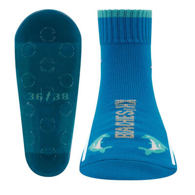 Wattsocken. Strandsocken. Schwimmsocken. Aquasocken - Delfin