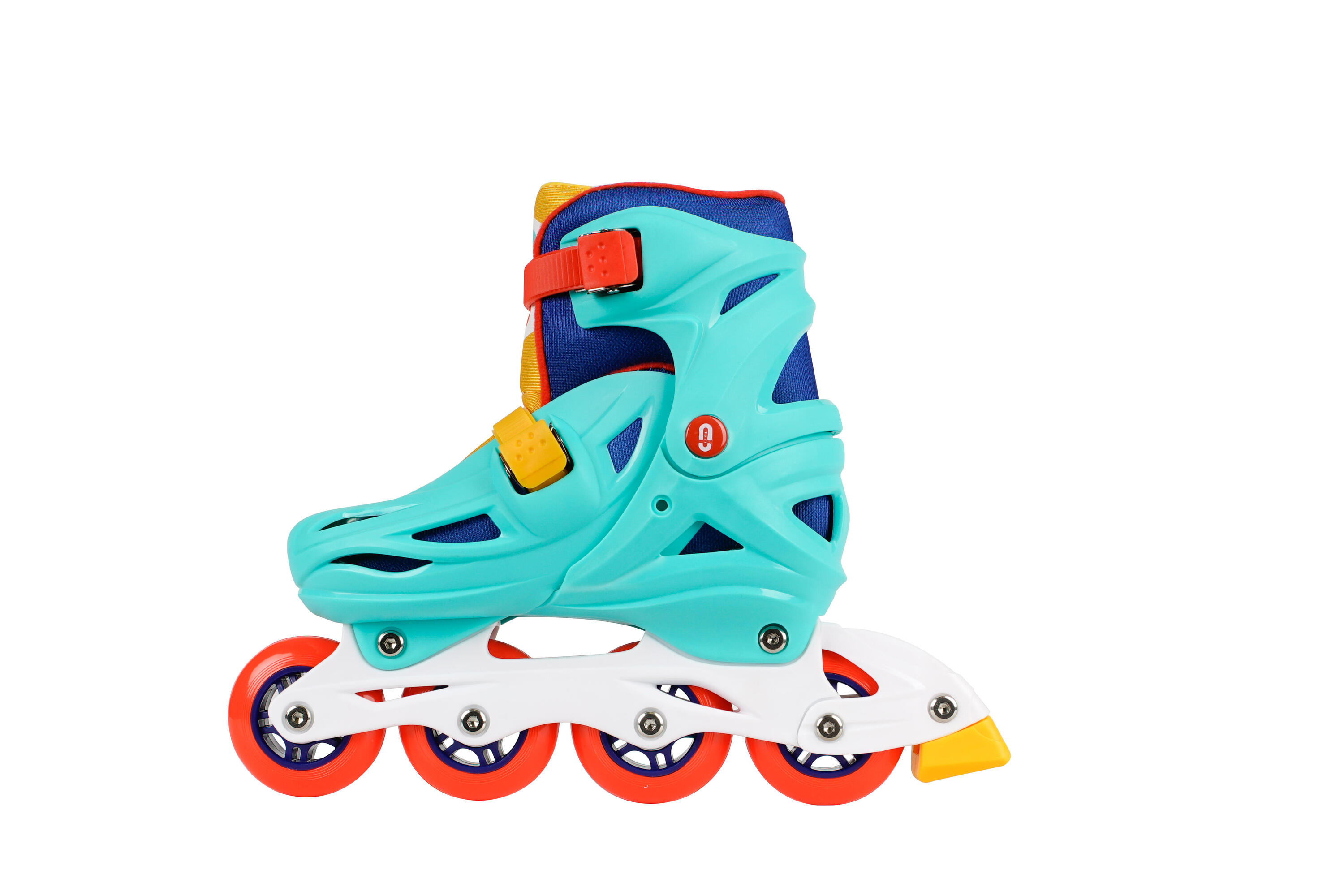Patines Línea OLSSON LITE MAX Turquesa talla ajustable (32-35) rodamientos 608Z 3/5