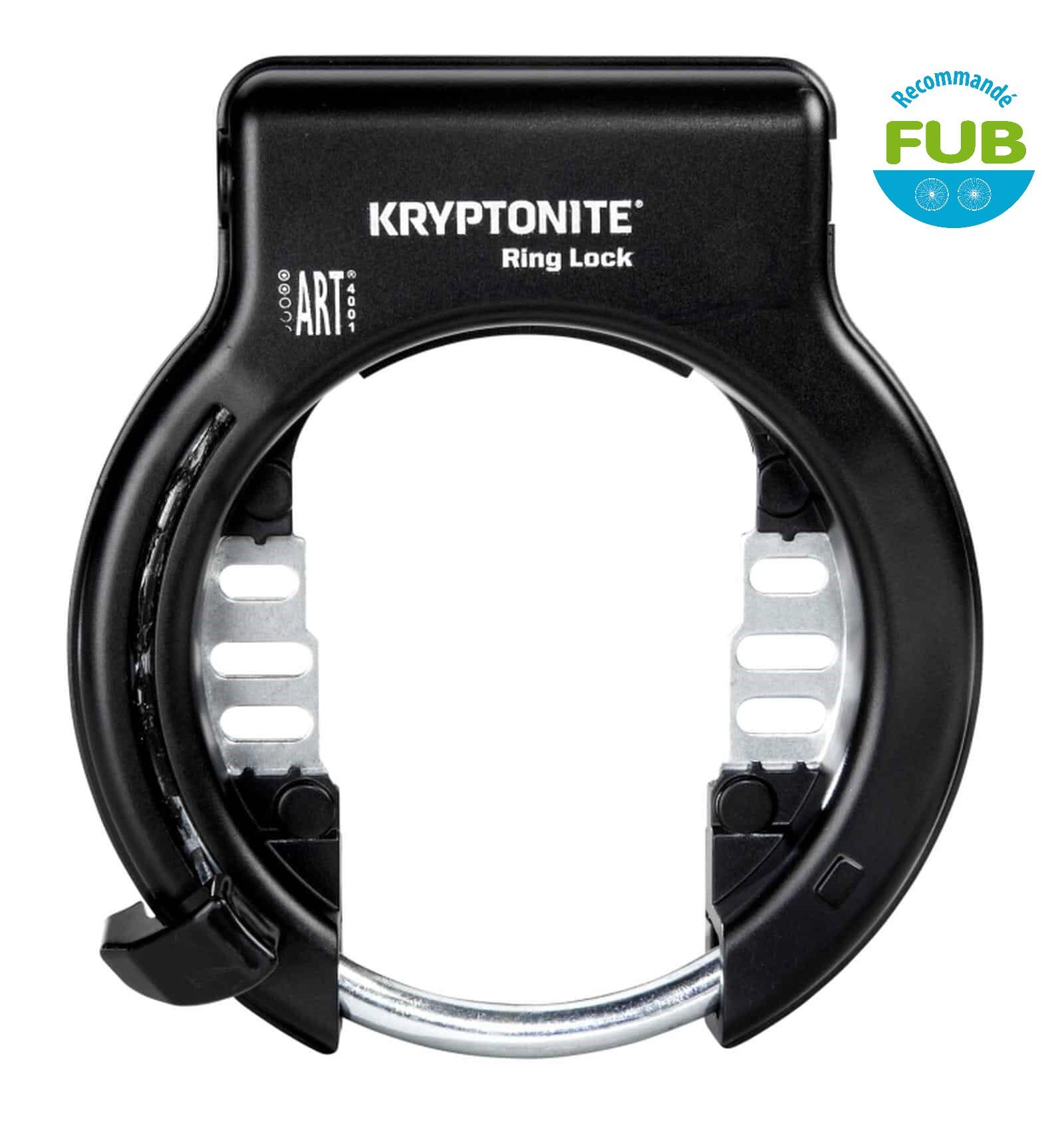 KRYPTONITE Kryptonit Ringschloss mit Einfügungsoption