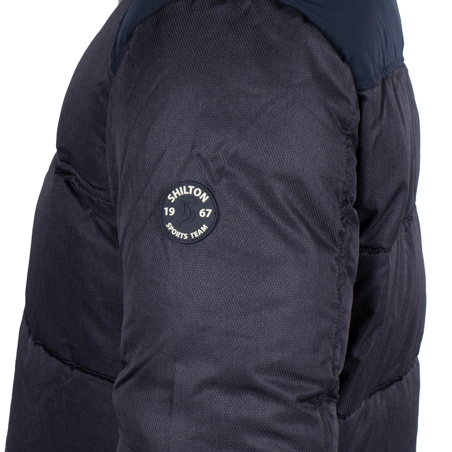 Parka team doublée fausse fourrure navy homme 6/7