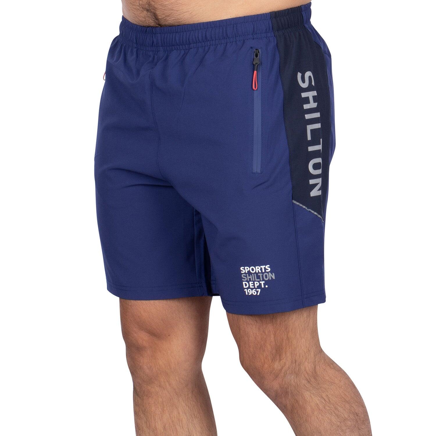 Shilton - Short Bicolore Sport Homme - Shorty De Running - Bleu - 42 M/l - Decathlon