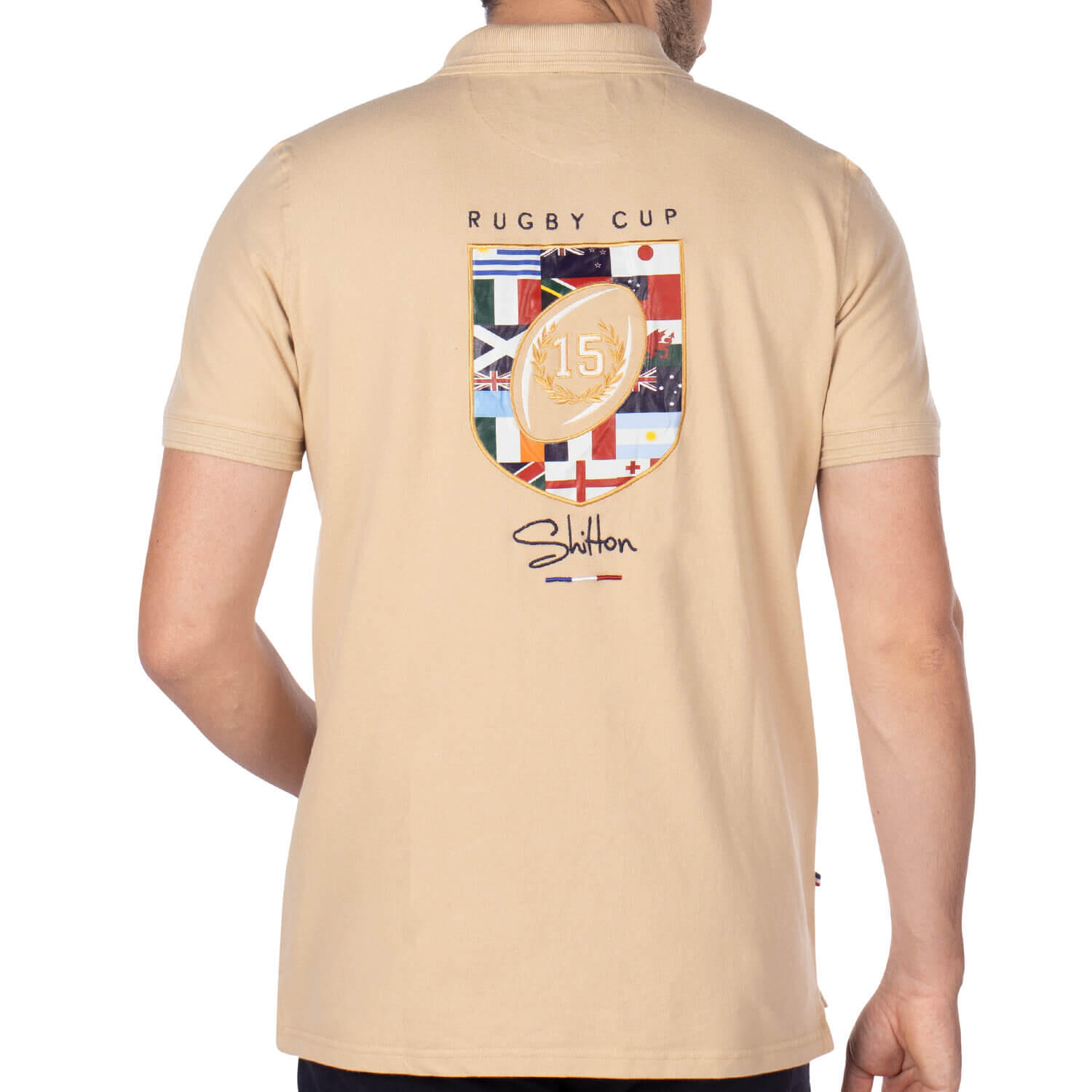 Polo rugby cup NATIONS homme 2/5