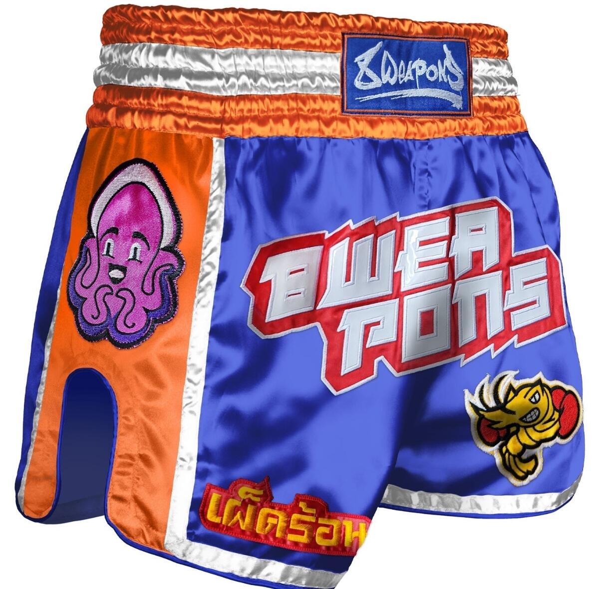 Pantaloni scurți de box Muay Thai cu 8 arme Muay Talay
