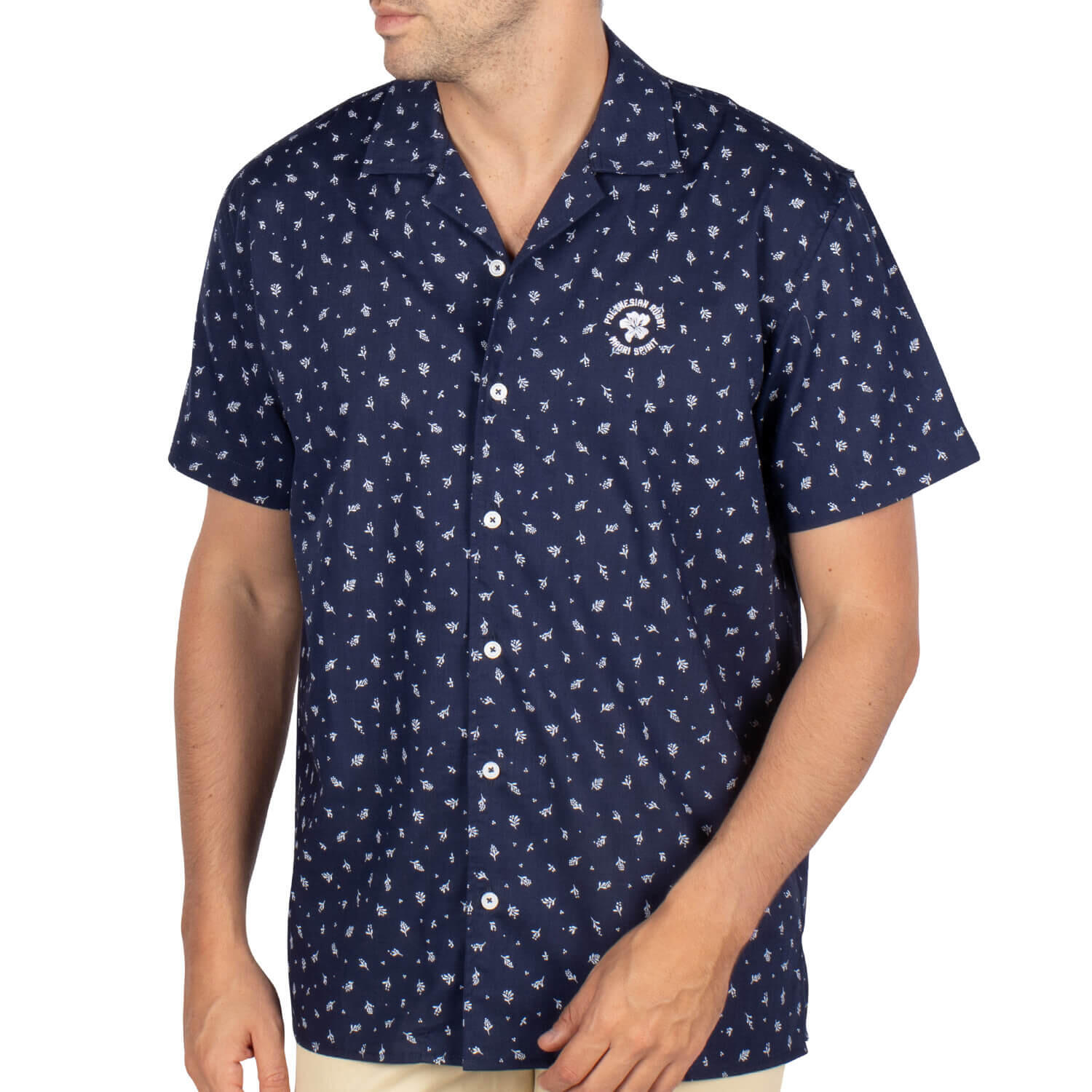 Shilton - Chemise Imprimée Homme - Chemise Manches Courtes - Bleu - 40 M - Decathlon