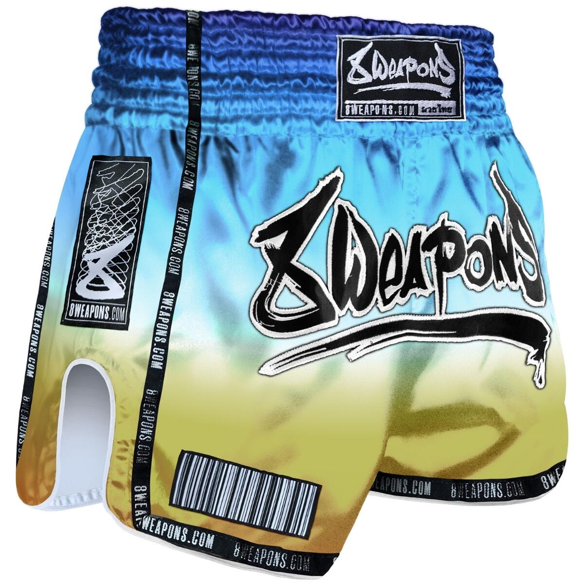 8 WEAPONS 8 WEAPONS Muay Thai Shorts - Vivo Sunrise XXL