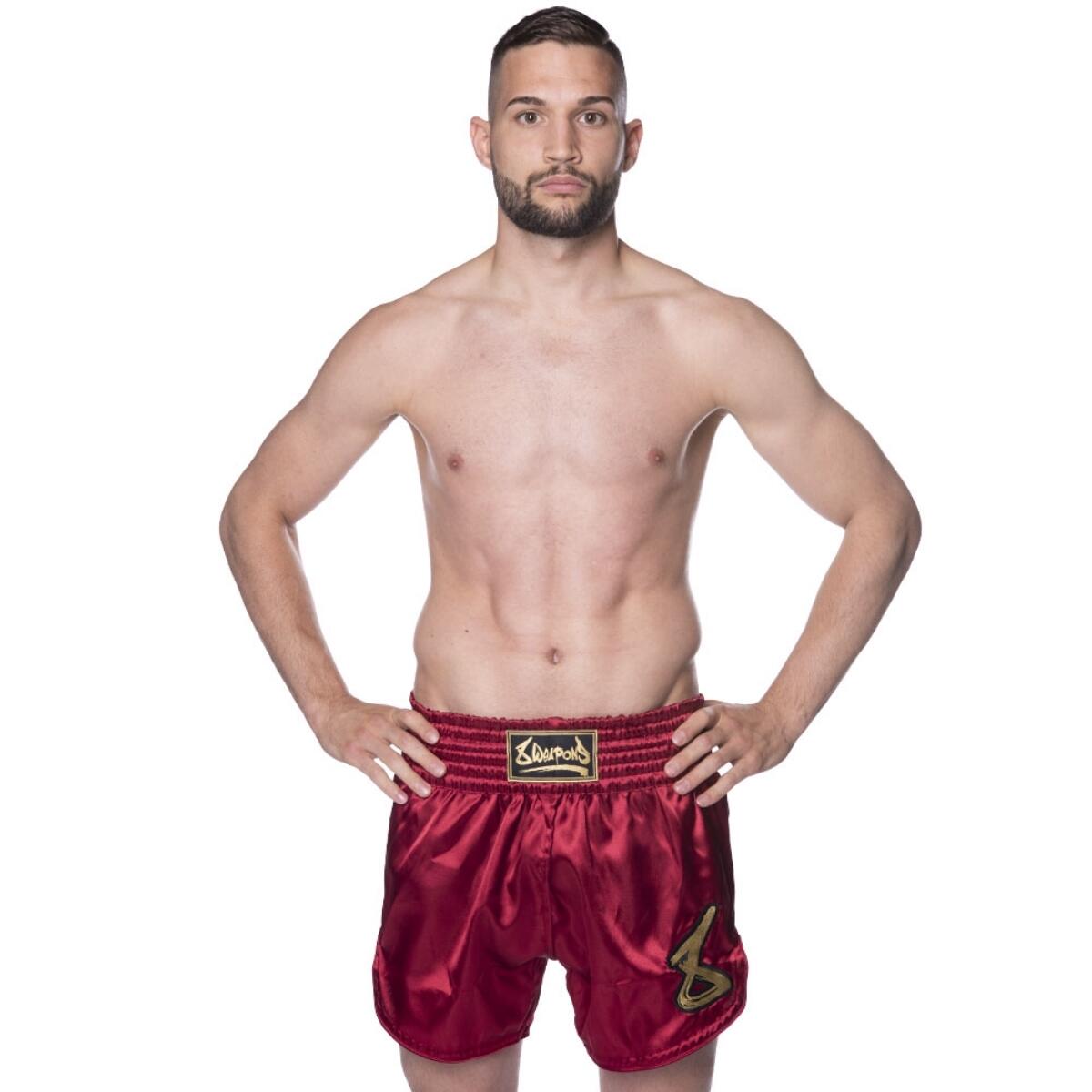 Shorts de Muay Thaï 8Weapons Strike – Rouge – L 3/7