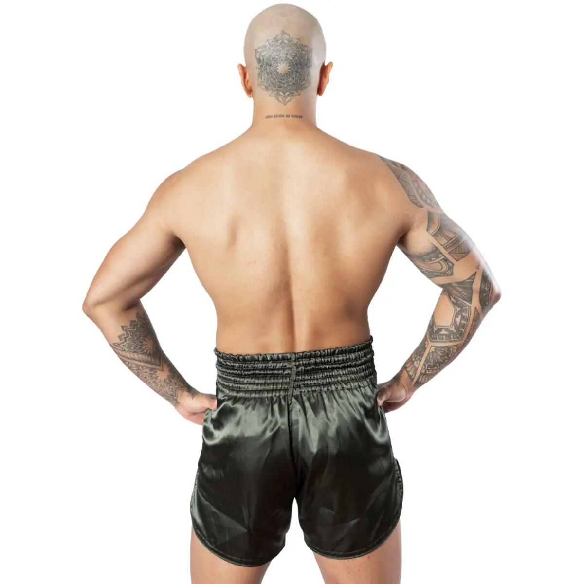 Muay-Thai Shorts 8Weapons Strike – Khaki – M 6/7