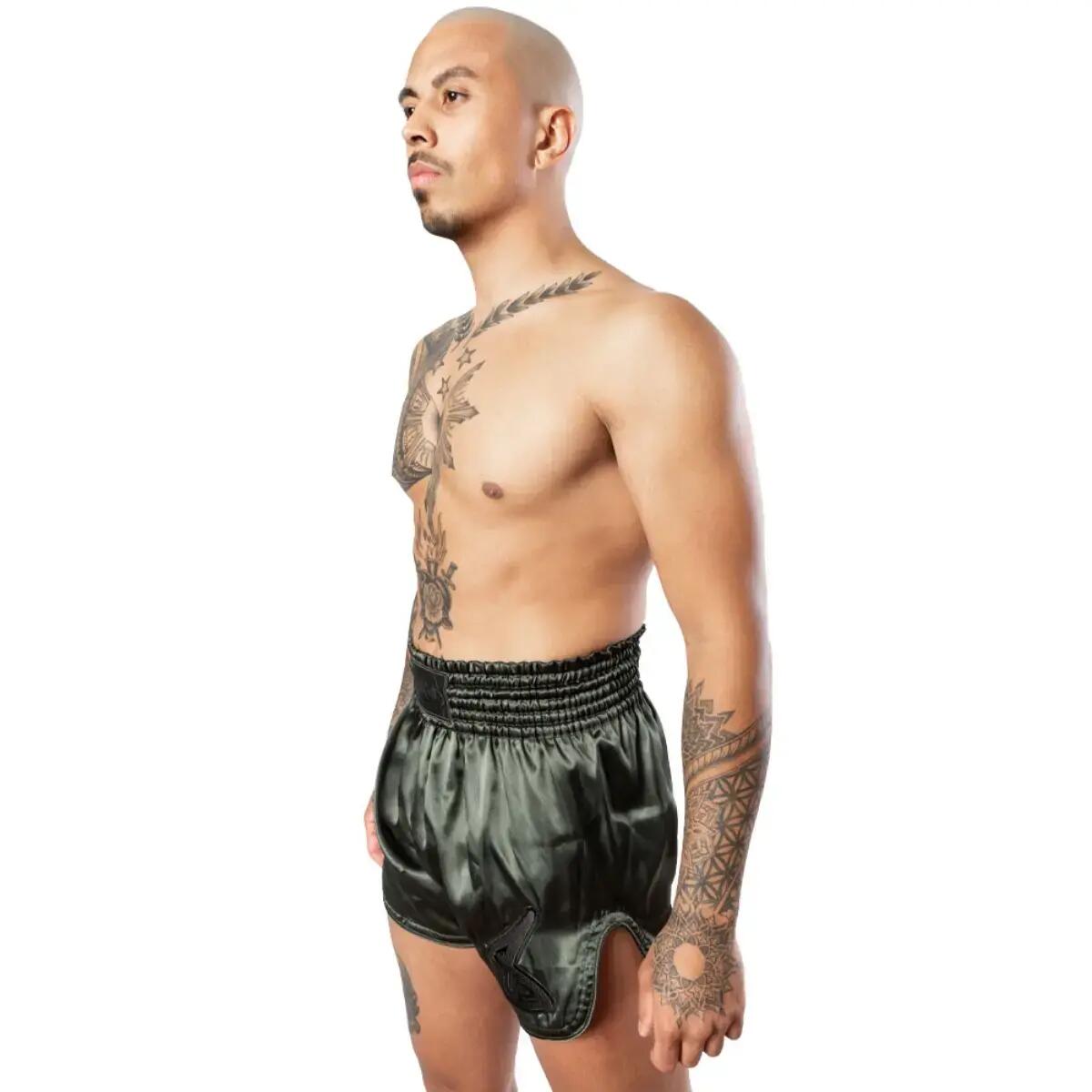 Muay-Thai Shorts 8Weapons Strike – Khaki – M 5/7