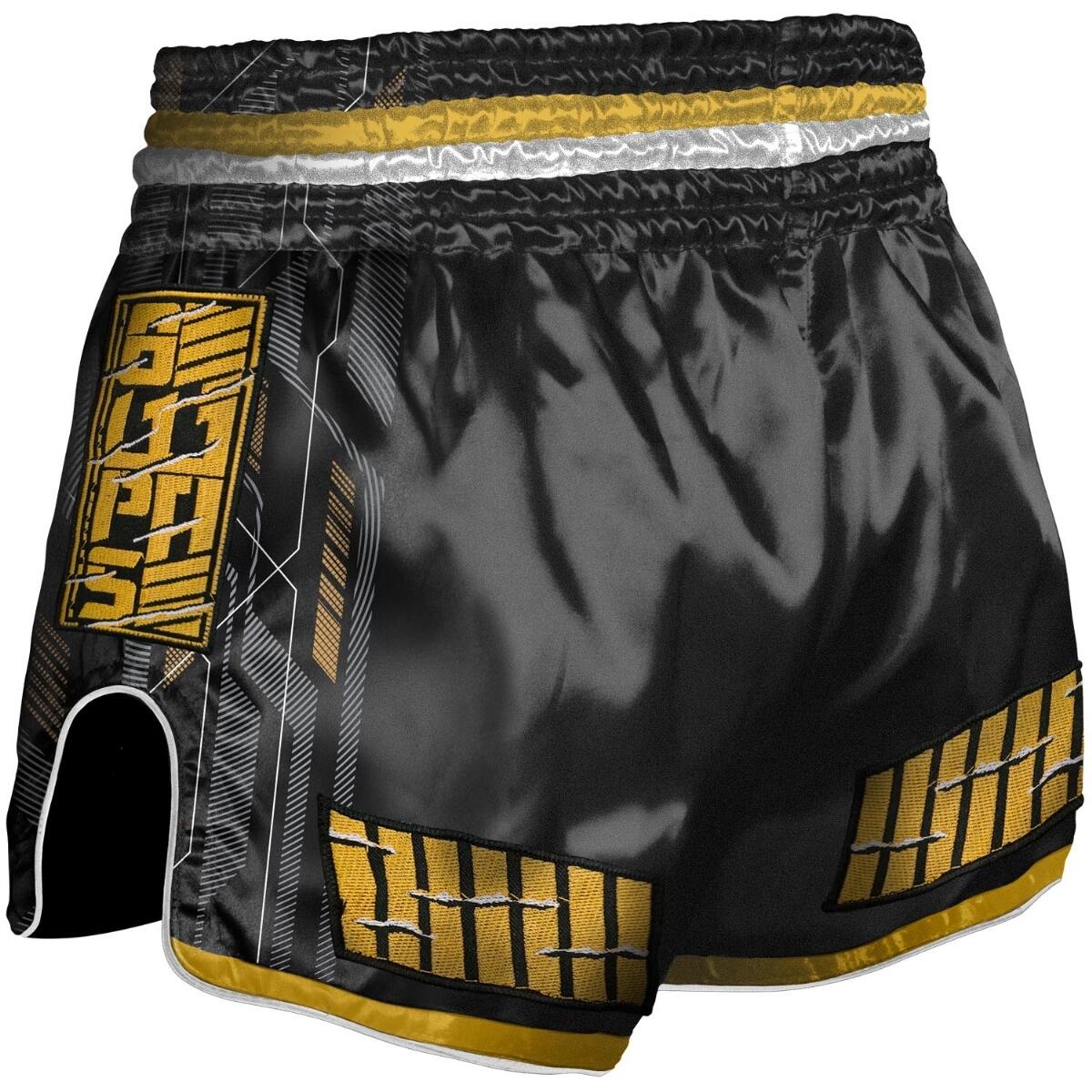 8 WEAPONS Muay Thai Shorts - Samurai 2.0 gold XL 2/4