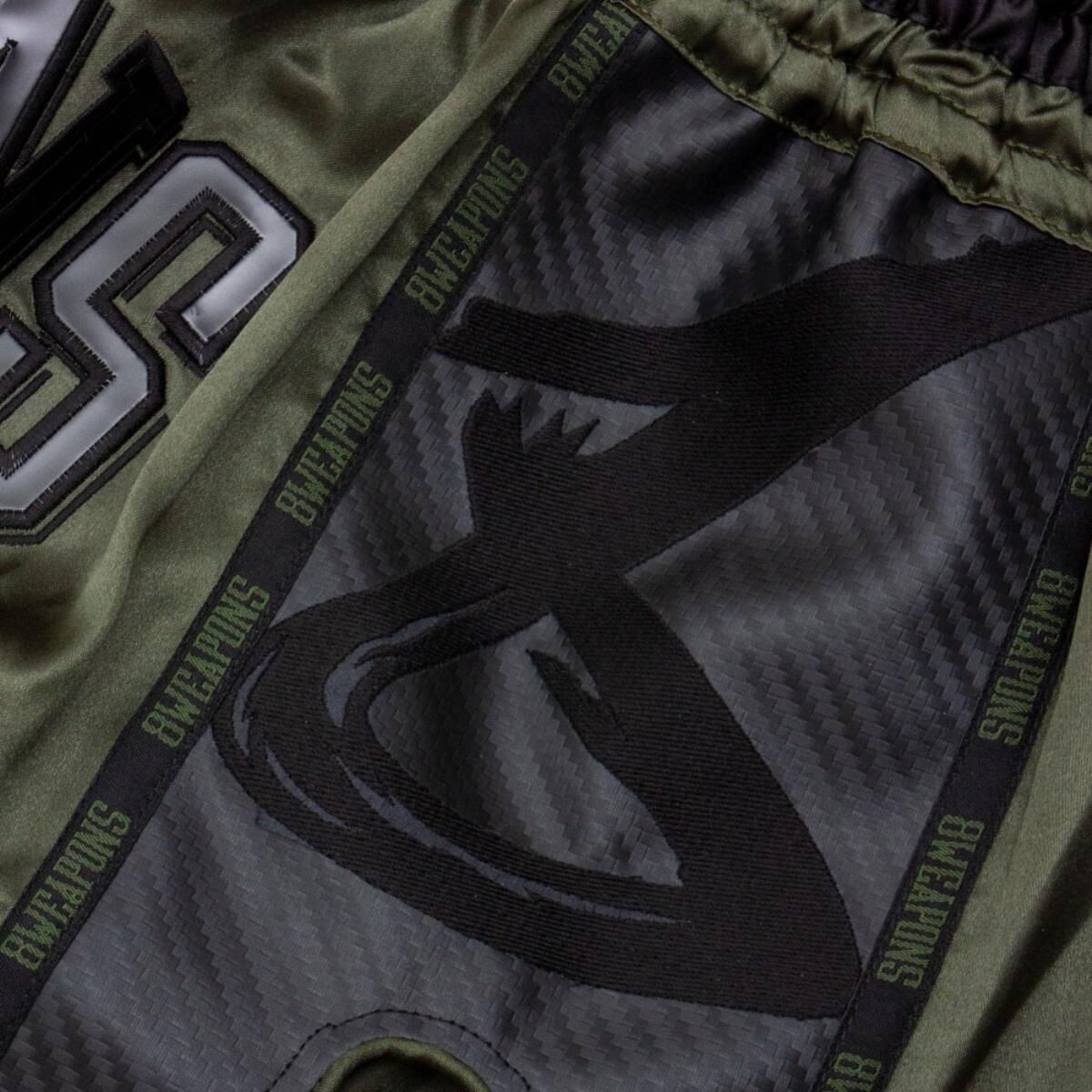 8 Weapons Muay Thai Shorts Carbon - Underworld 4/7