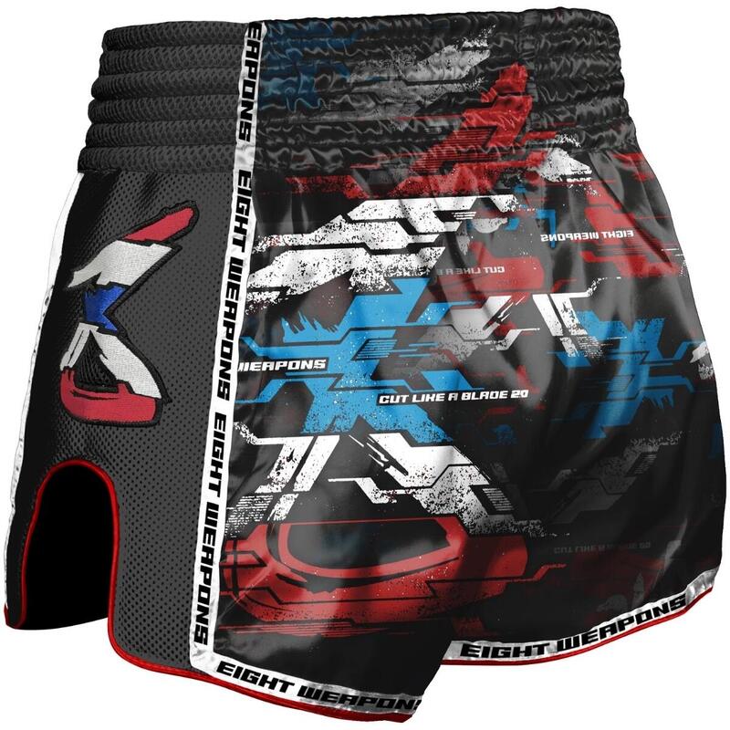 Muay Thai Shorts s - Cut like a blade black 2.0 XL