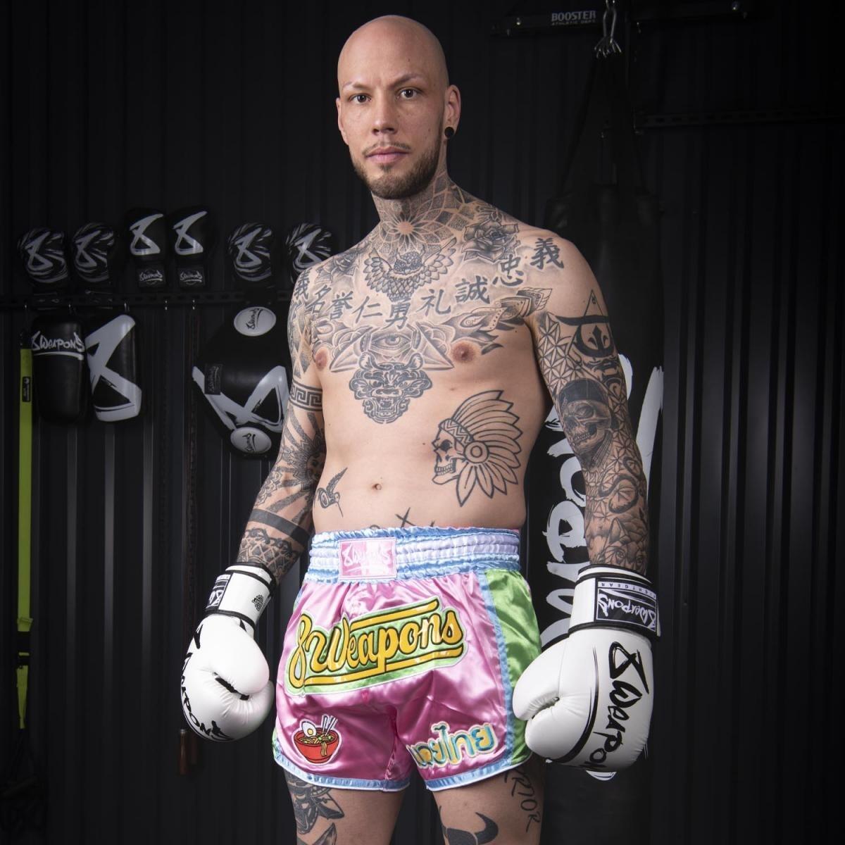 Shorts de Muay Thaï - Yummy Pink 2/10