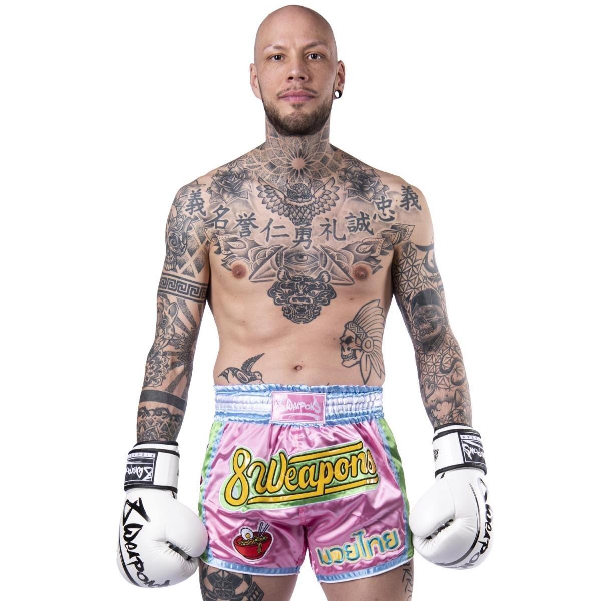 Shorts de Muay Thaï - Yummy Pink 6/10