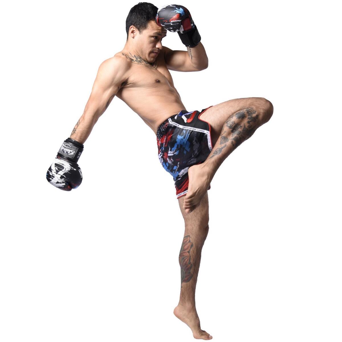 8 WEAPONS Muay Thai Shorts - Cut like a blade black 2.0 S 7/7