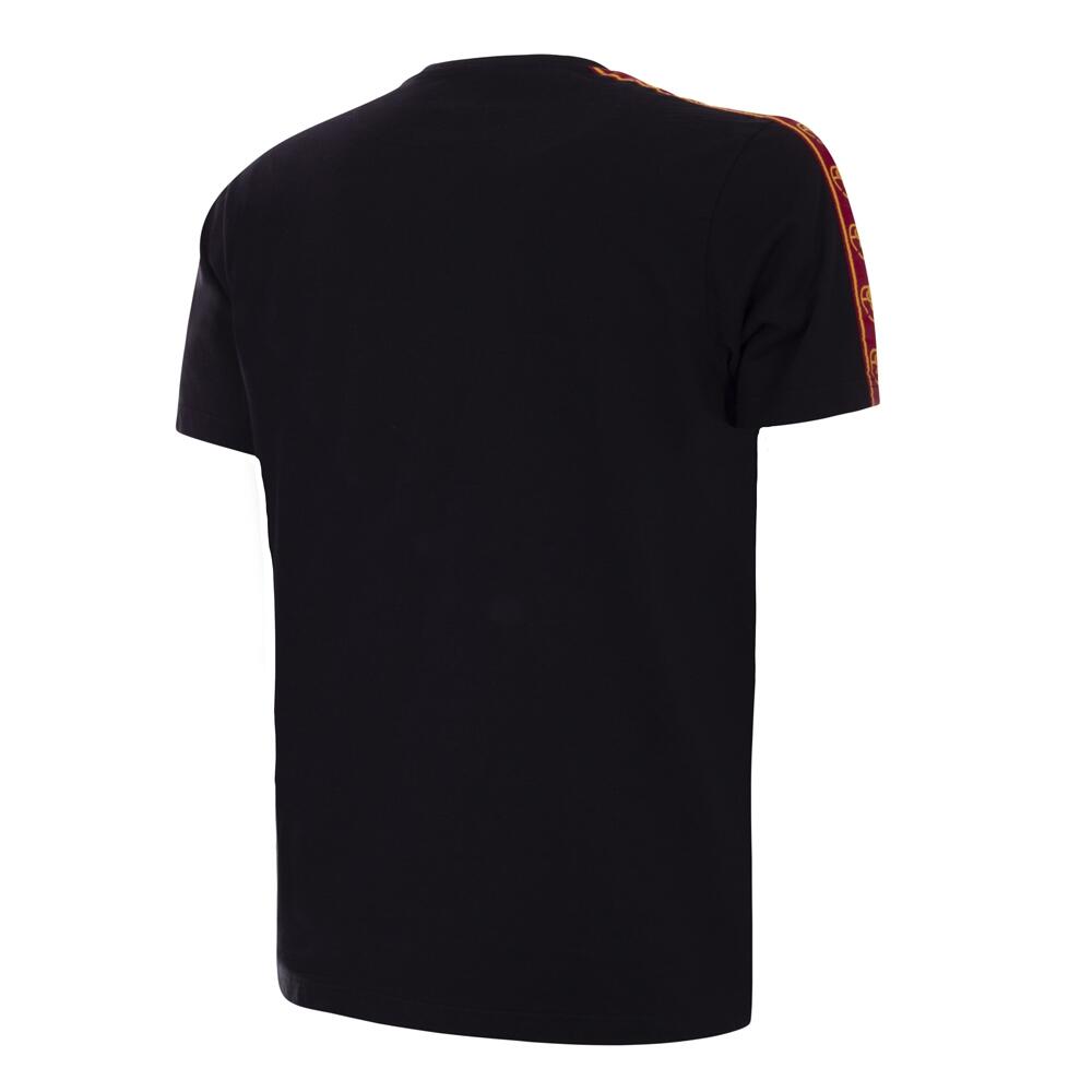 Camiseta - Hombre - AS Roma Taper - Manga Corta - Negro 2/6