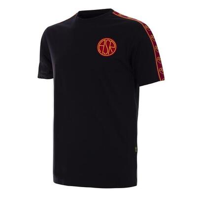 T-shirt - heren - as roma taper - korte mouw - zwart