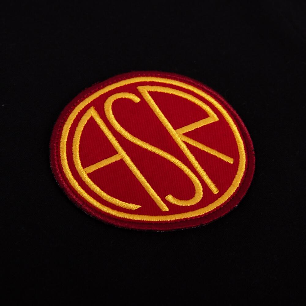 Camiseta - Hombre - AS Roma Taper - Manga Corta - Negro 3/6