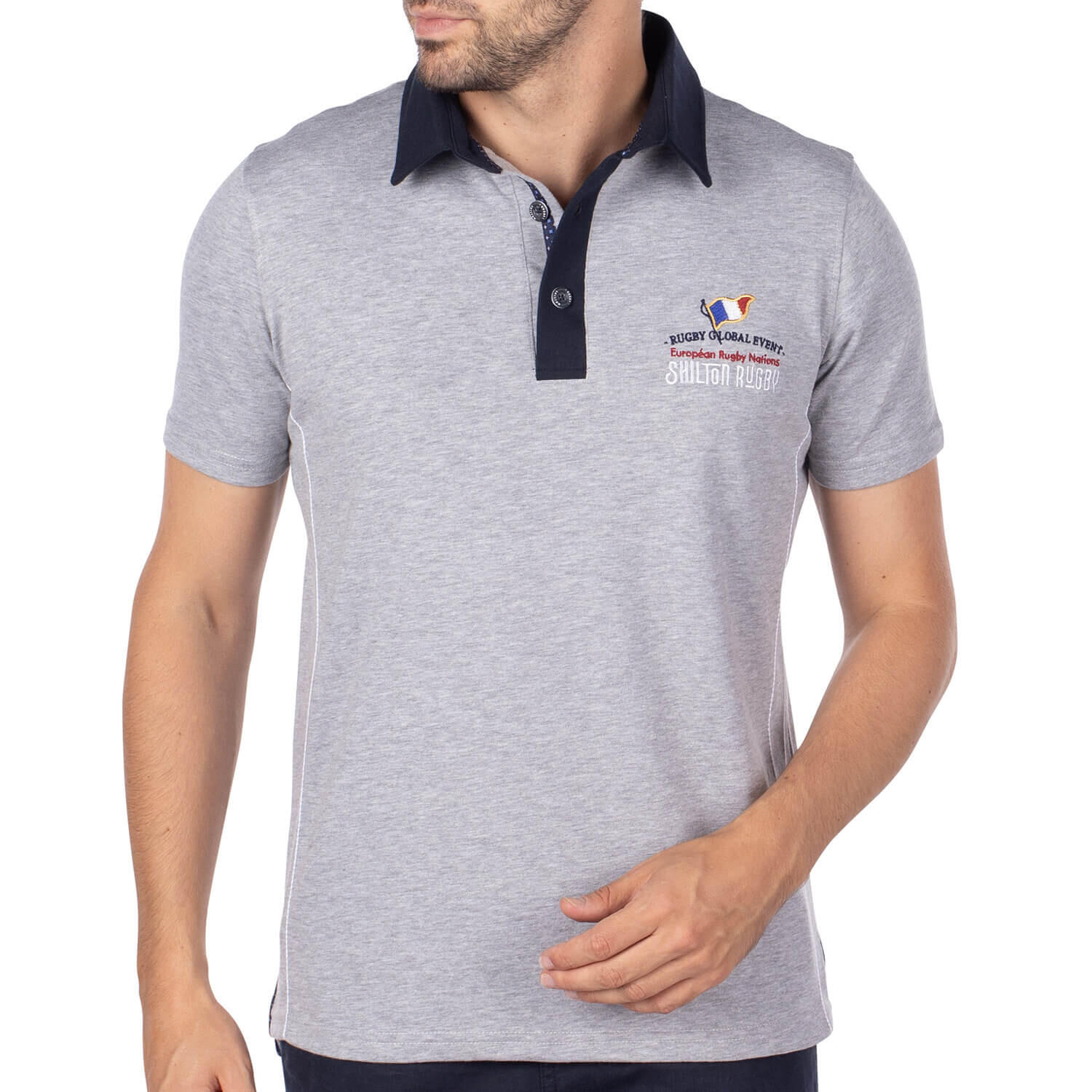 Polo european rugby nations homme 2/5