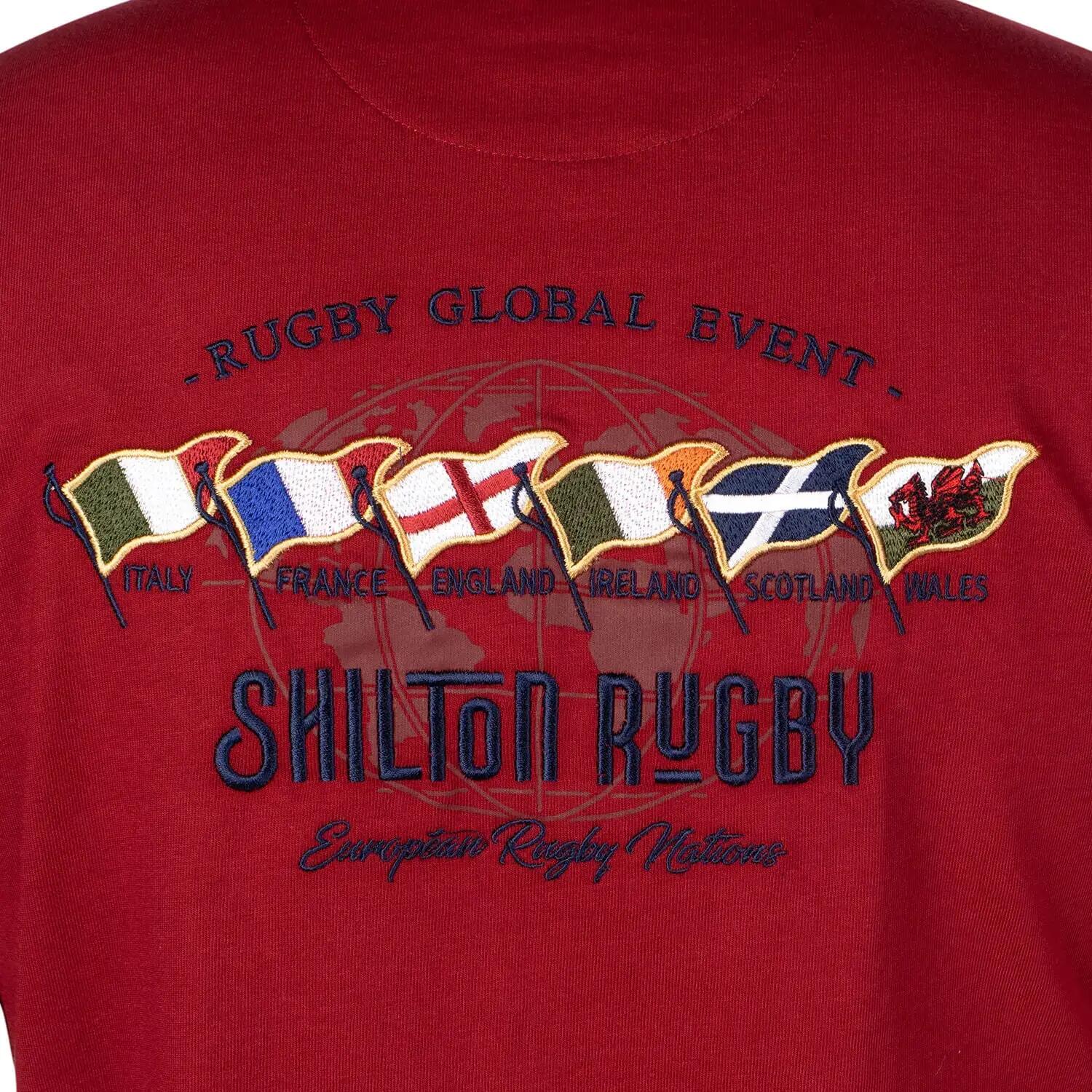 Polo european rugby nations S / Rouge 3/5