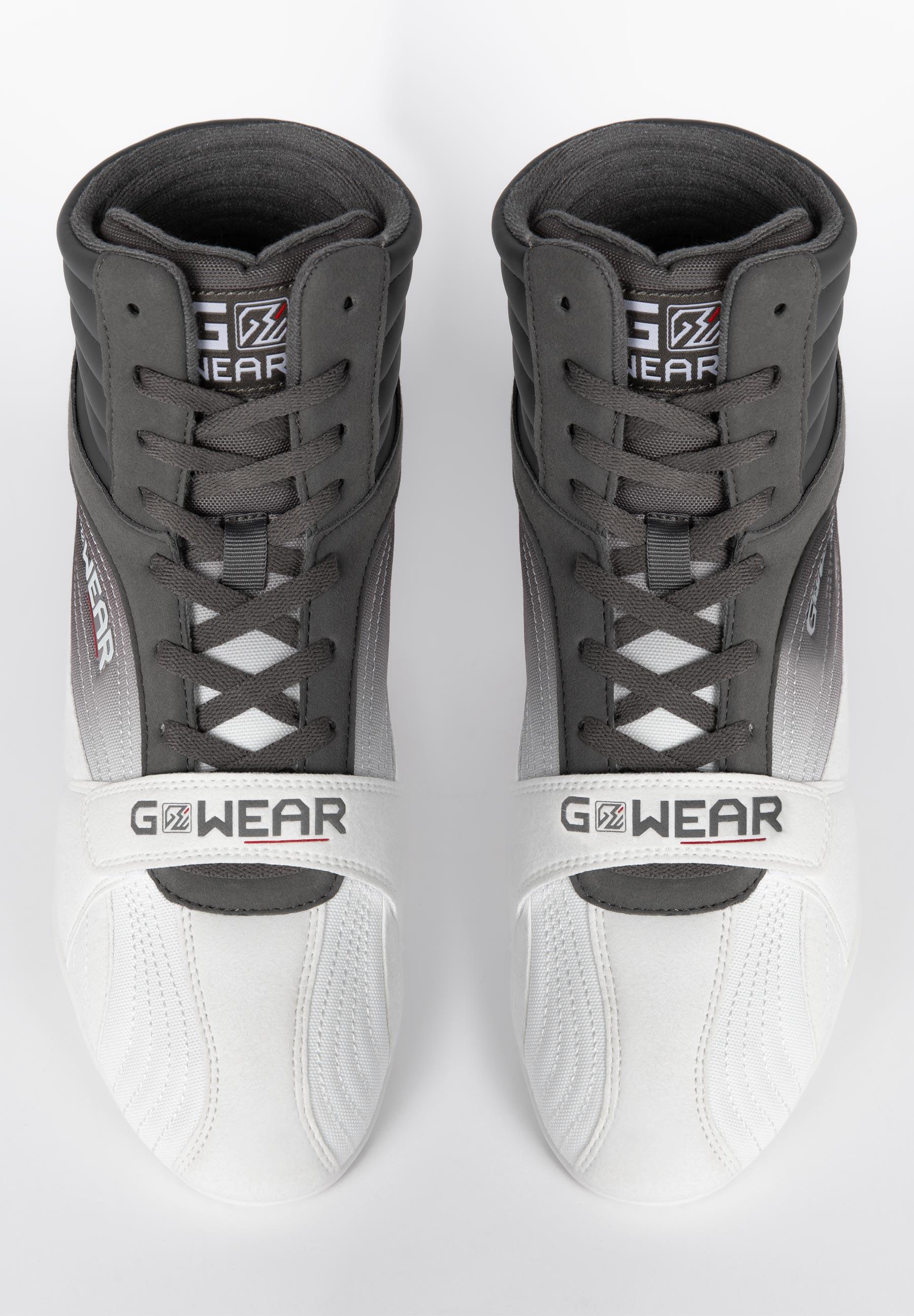 Gwear Performance Hohe Sneaker - Weiß/Grau - EU 41 5/6